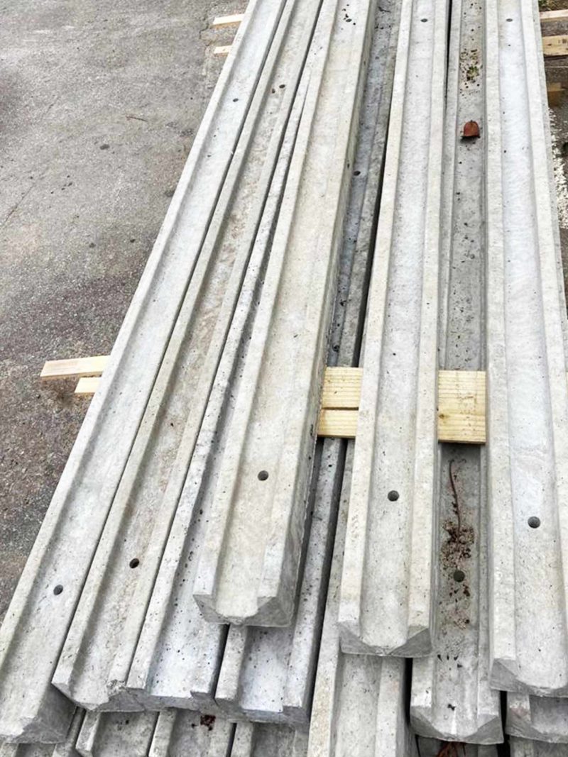 Concrete Post 7ft Zaffron Fencing